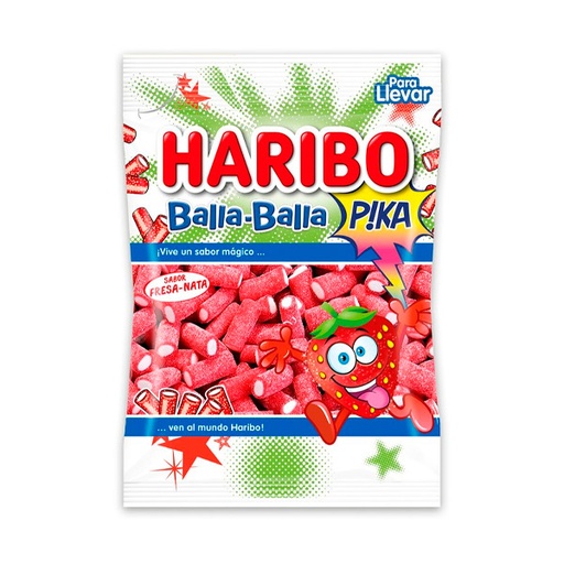 [88426617003711] Balla balla fresa pica 100 g (18 ud) Haribo