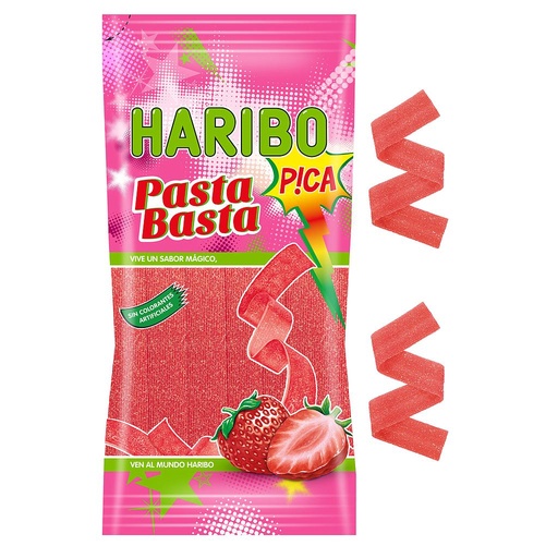 [8426617013369] Flowpack Pasta Basta Fresa Pica 90g 12 Uds Haribo