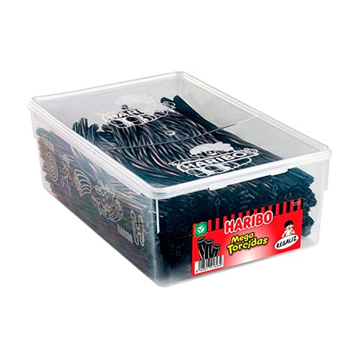 [8426617001582] Mega Torcida negra 200 ud Haribo