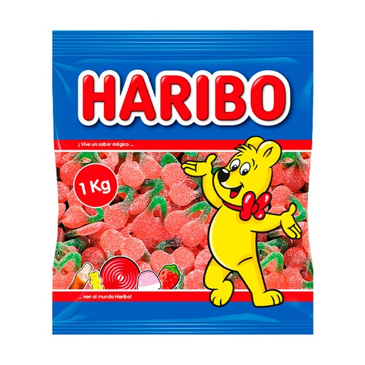 [8426617060305] Cerezas Azúcar Súper 1 kg Haribo