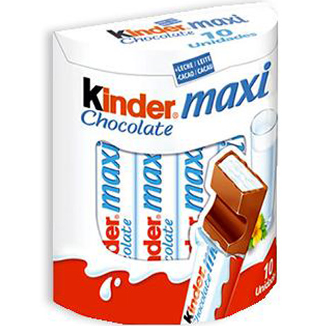 [4008400222806] Kinder Chocolate Maxi T10 10u