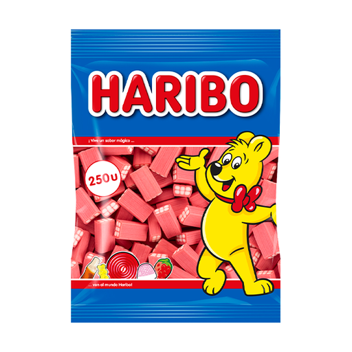 [8426617066499] Ladrillos Nata Fresa B-250und Haribo