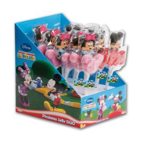 [8435035113784] Piruletas Jelly Mickey Y Minnie 12u Dekora