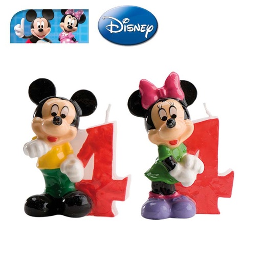 [8435035182315] Velas Familia Disney Nº 4 Dekora