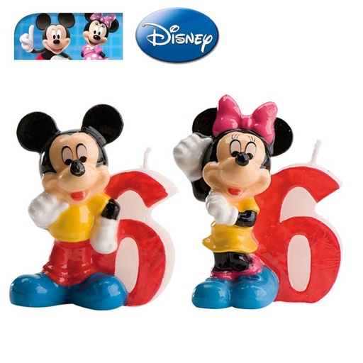 [8435035182339] Velas Familia Disney Nº 6 Dekora