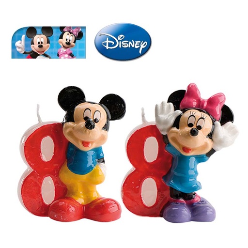 [8435035182353] Velas Familia Disney Nº 8 Dekora