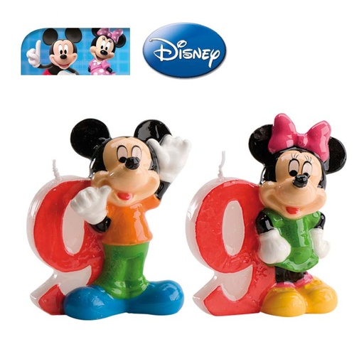 [8435035182377] Velas Familia Disney Nº 9 Dekora