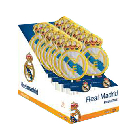[8435035187297] Piruletas Silueta Real Madrid 12u Dekora