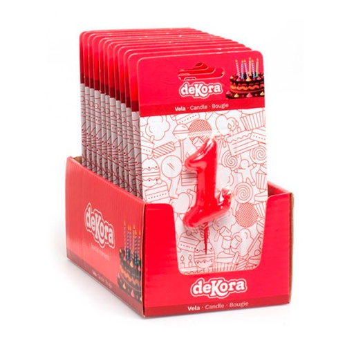 [18435035191116] Vela De Cumpleaños Número 1