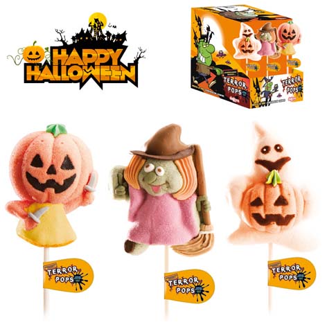 [8435035192390] Piruletas Nube Halloween 12u Dekora