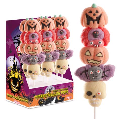 [8435035201515] Brocheta Nube Halloween 12u Dekora