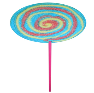 [8436000030839] Piruleta Roller Multicolor 30u-Jpelluz