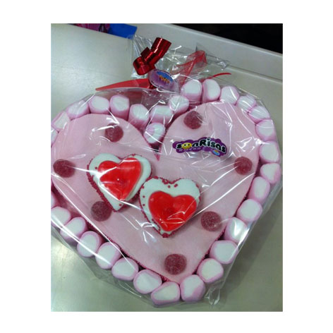[8436534251465] Tarta Corazon De Masmelo 1u
