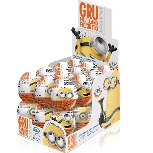 [8436549486586] Huevo Chocolate Minions 24u Cool Candies