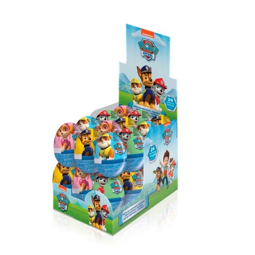 [8436549487408] Huevos chocolate Paw Patrol 24 ud Cool Candies