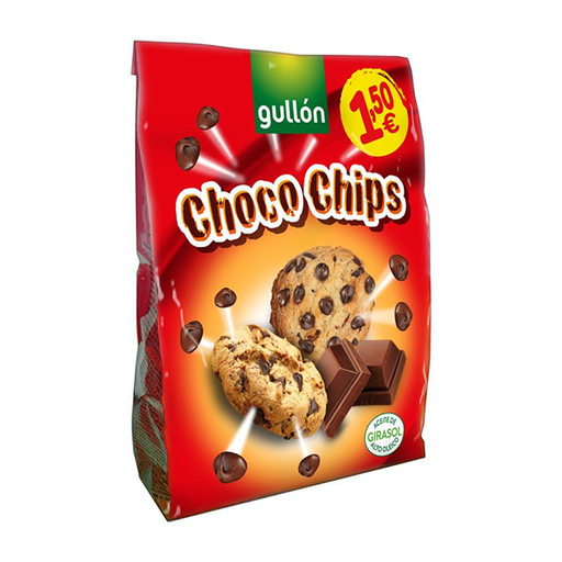 [18410376046837] Choco Chips Negro 175 g (10 ud) de Gullón