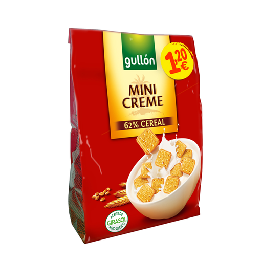 [8410376047288] Galletas Mini Creme 175 g (10 ud) Gullon