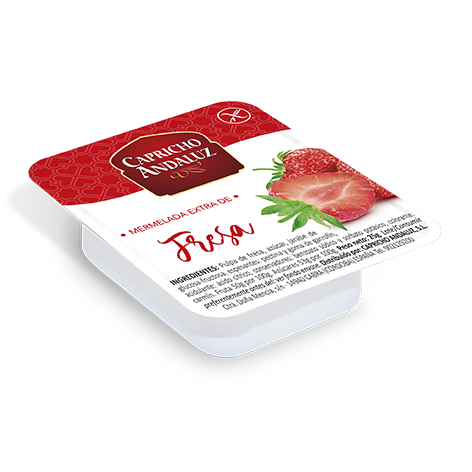 [8436006375378] Capricho Mermelada Extra Fresa 48 Und X 25g