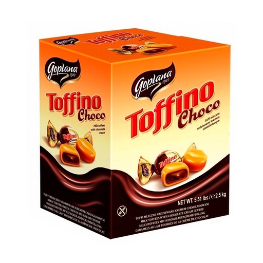 [5900189501105] Toffino relleno de chocolate 2,5 kg