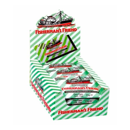 [5000357703109] Fisherman's Menta sin azúcar 24 ud