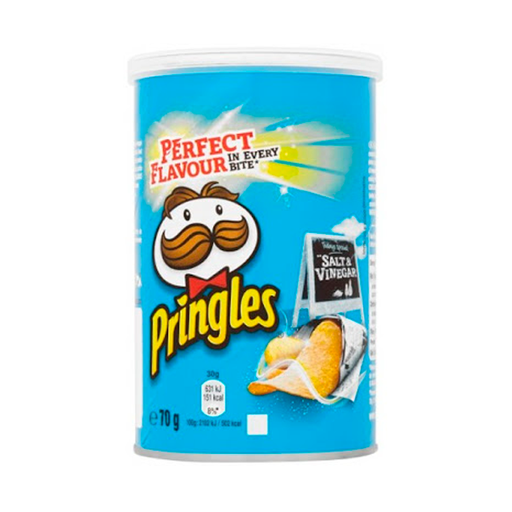 [QC13253] Pringles Sabor Vinagre Y Sal 70 G