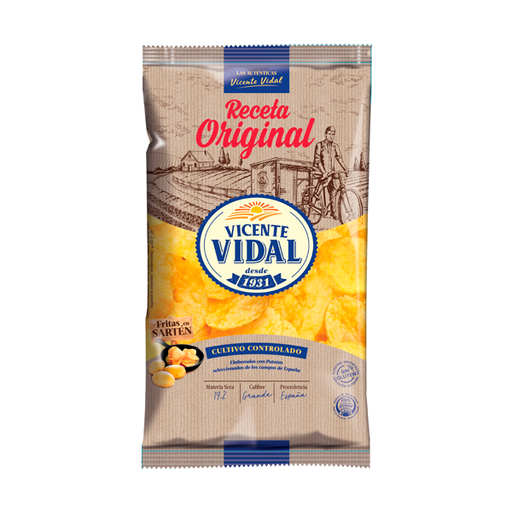 [QC13255] Patatas Fritas Receta Original Vicente Vidal