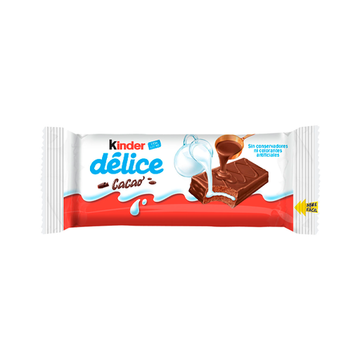 [8000500267035] Bizcocho Cubierto De Chocolate Kinder Delice