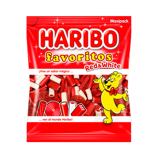 [8426617080068] Maxipack Favoritos Red White 1kg Haribo