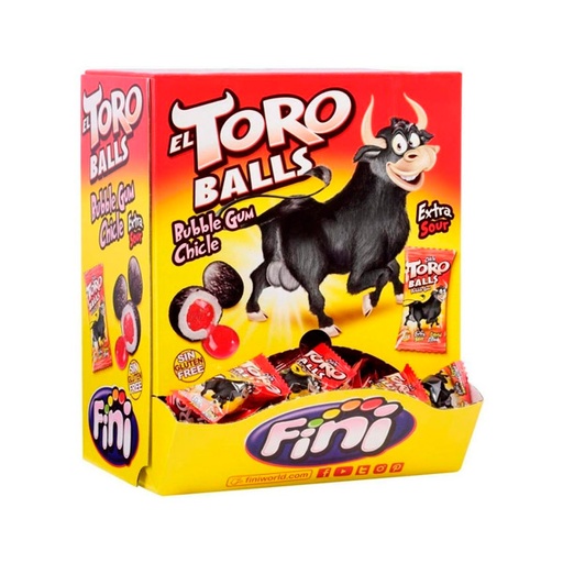 [8410525233890] Chicle huevos de toro 200 ud Fini