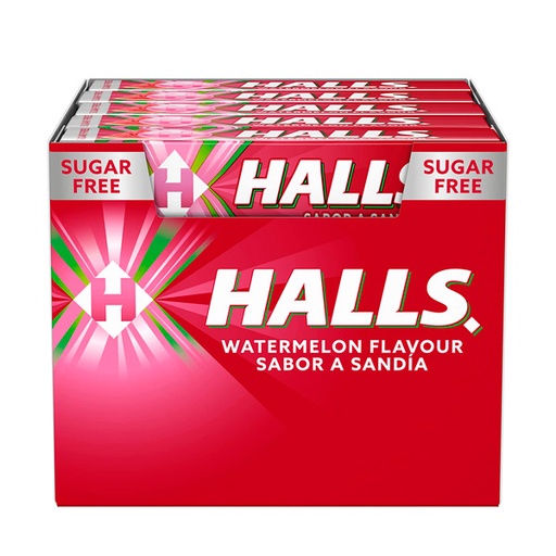 [7622210646811] Halls Sandía sin azúcar 20 ud Mondelez
