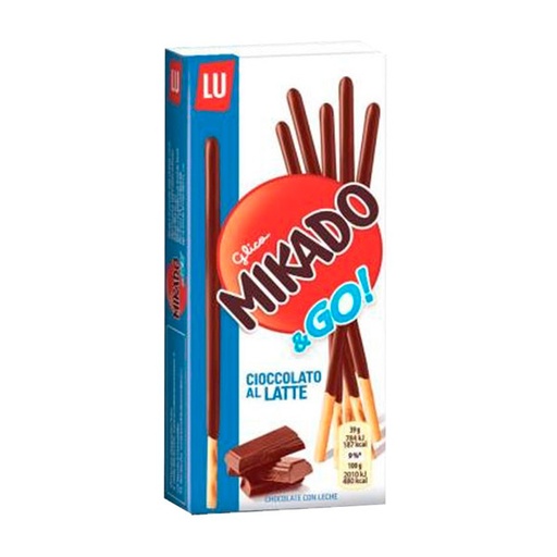 [07622210251701] Mikado Pocket Chocolate con Leche 39 g (24 ud) Mondelez