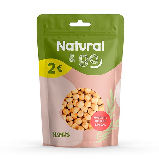 [68414635003758] Avellana tostada sin sal 85 g (8 ud) Nemus