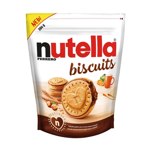 [08000500310458] Nutella Biscuits 304 g (10 ud) Ferrero