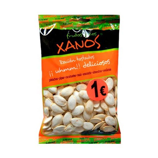 [18420335825137] Pipas Calabaza Aguasal 60 g (12 ud) Xanos