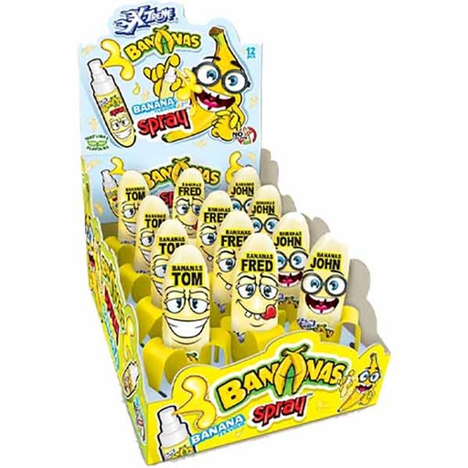 [6942797402367] Bananas spray 12 ud JhonyBee