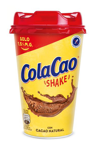 [8410128168216] Vaso Cola Cao Shake 200 ml (10 ud) Idilia