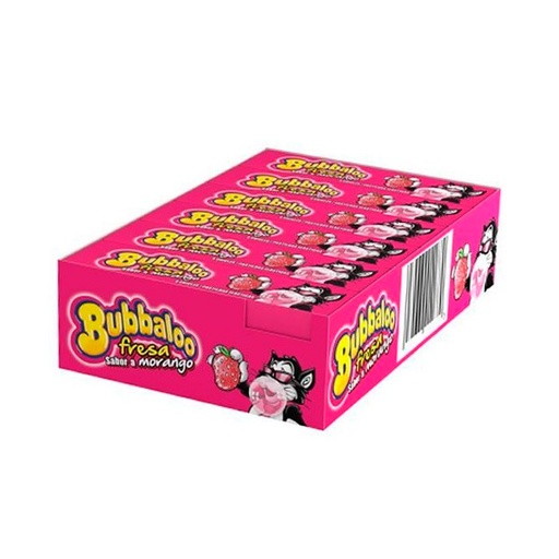 [8723400944850] Bubbaloo stick fresa 8 ud (18 ud)