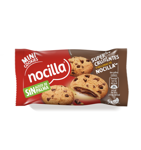 [18410014492149] Mini cookies Nocilla 40 g (16 ud) Idilia