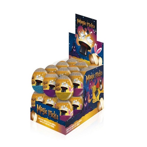 [8007681000543] Huevos chocolate Magic Tricks 24 ud Cool Candies