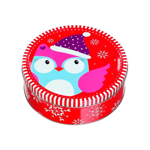 [619.00.0001] Tin Xmas danish cookies 400 g (12 ud)