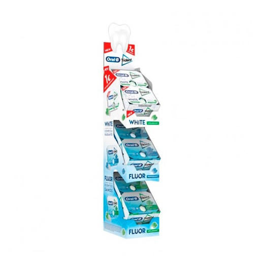 [7622201701901] Lote Trident Oral B 1€ (36 ud)