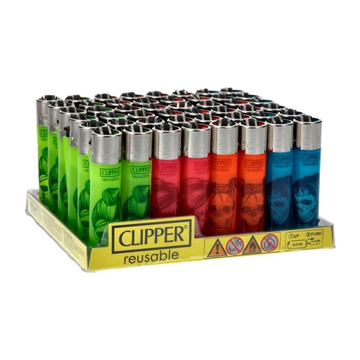 [8412765956607] ENCENDEDOR BONE CHIC 44+4 CLIPPER