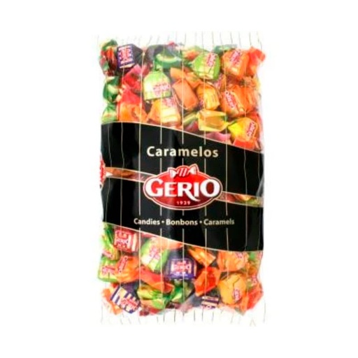 [8410442112018] Caramelo relleno frutas 8 sabores 1 kg Gerio