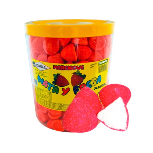 [8422201002485] Merengue fresas con nata 150 ud Golmasa