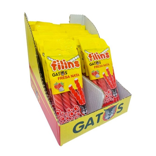 [8425723008302] Gatos Filins Fresa-Nata 20 ud SAET