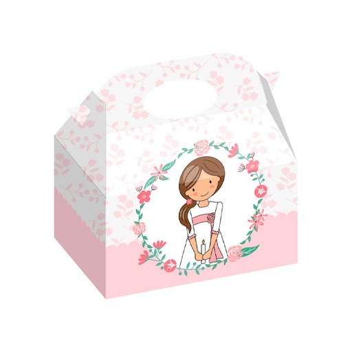 [8436583380376] CAJA CHICA COMUNION 16X16X10.5 CM 12 UD