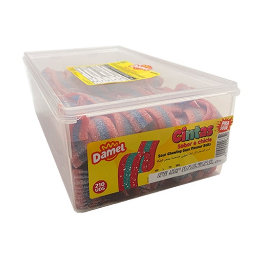 [8411500226852] CINTAS PIKA SABOR CHICLE 210 UD DAMEL