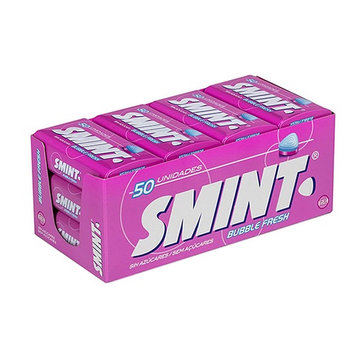 [8723400796084] SMINT LATA BUBBLE FRESH 12 UD