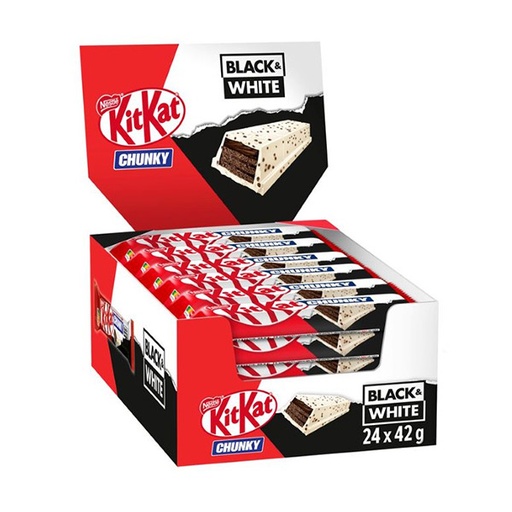 [3800020436868] KIT-KAT CHUNKY BLACK&WHITE 24x42 G