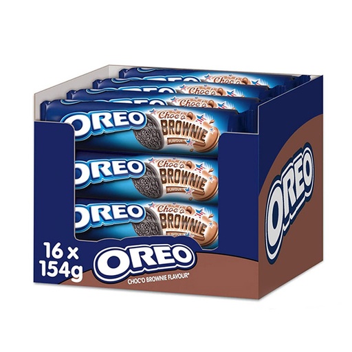[07622210775597] Oreo Choco Brownie 154 g (16 ud)
